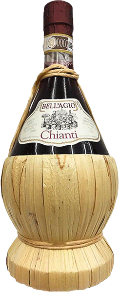 Bellagio Chianti (Basket Bottle)