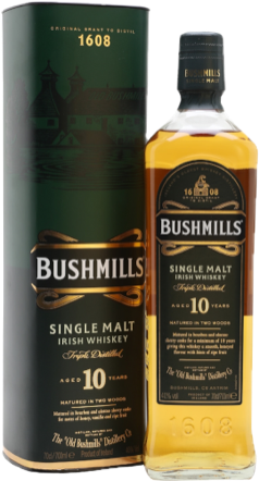 Bushmills 10 Year Old Single Malt
